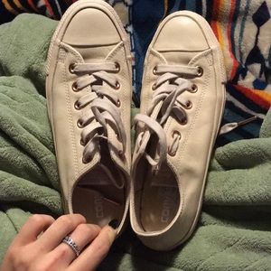 ROSE GOLD CONVERSE CHUCKS